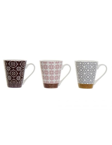 TAZA 460ML 12X8.7X10CM ETNICO 3 SURT.