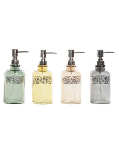 DOSIFICADOR CRISTAL ABS 7,5X7,5X20 400ML 4 SURT.