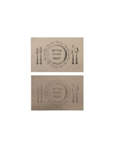 INDIVIDUAL LINO POLIESTER 45X30X0,1 2 SURT.