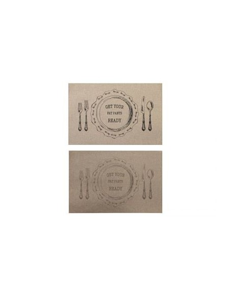 INDIVIDUAL LINO POLIESTER 45X30X0,1 2 SURT.