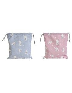 BOLSA CANVAS ALGODON 24X2X26 OSOS 2 SURT.