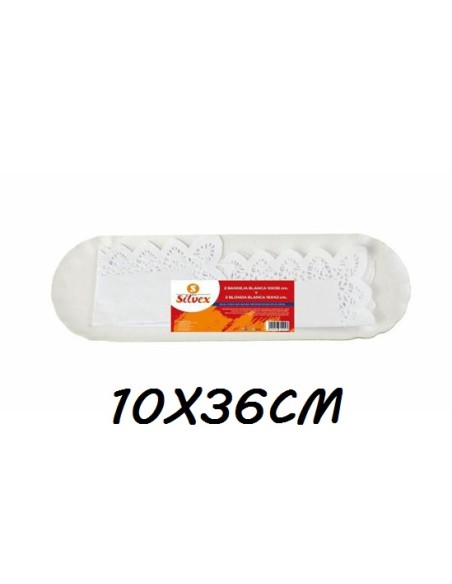 L/2 BANDEJA BLANCA 10X36 +2 BLONDA 16X42