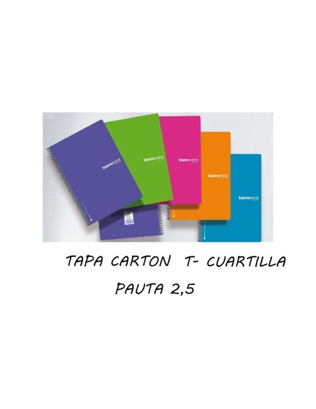 TAURO EXTRA  4º 80H PAUTA 2,5CM ref 2788 y 788