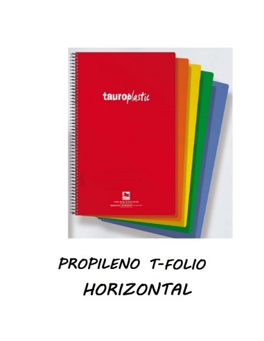 TAURO PLASTIC Fº 80H HORIZONTAL POLIPROPILENO