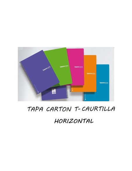 TAURO EXTRA 4º 80H HORIZONTAL TAPA CARTON