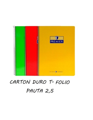 PREMIER Fº80H PAUTA 2.5 CARTON DURO