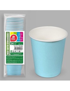 S/24 VASO 200CC CARTON AZUL BABY