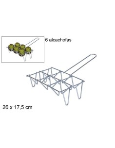 PARRILLA 9 ALCACHOFAS 26X17