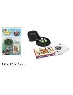 CUBO DADOS +CARTAS POKER