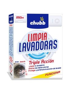 LIMPIA LAVADORAS 250ML CHUBB