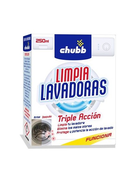 LIMPIA LAVADORAS 250ML CHUBB