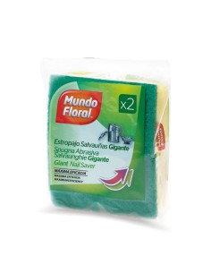 ESTROPAJO SALVAUÑAS GIGANTE PACK 2