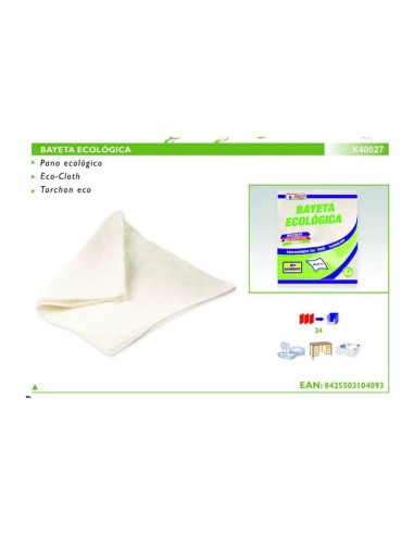 MUNDO FLORAL BAYETA ECOLOGICA