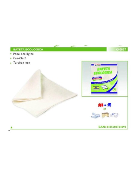 MUNDO FLORAL BAYETA ECOLOGICA