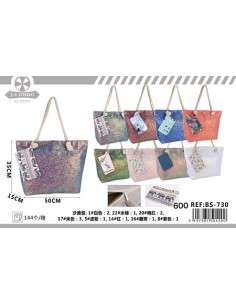 BOLSO PLAYA BRILLO
