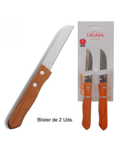 CUCHILLO 2UND PATATERO MANGO MADERA