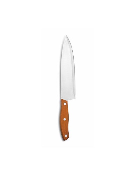 CUCHILLO CARNE MANGO MADERA
