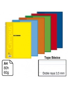 BLOC A-4 T.CARTON 80H 3,5MM