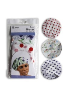 GORRO DUCHA 3 UDS