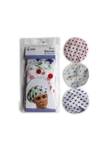 GORRO DUCHA 3 UDS