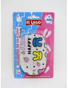 TALONERA 1 PAR 10.5X6.6CM GEL SILICONA