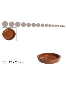 CAZUELA 12CM DE BARRO CON ASAS