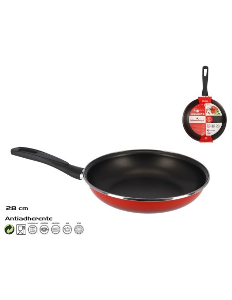 SARTEN 28 ROSSO MAGEFESA