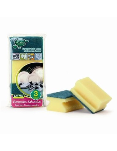 ESTROPAJO SALVAUÑAS LOTE 3 EN BOLSA