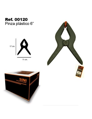 PINZA PLASTICO 6CM