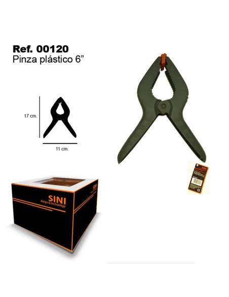 PINZA PLASTICO 6CM