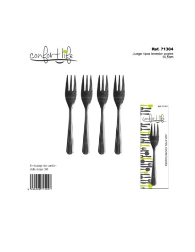 TENEDOR 14.5CM 4UND POSTRE