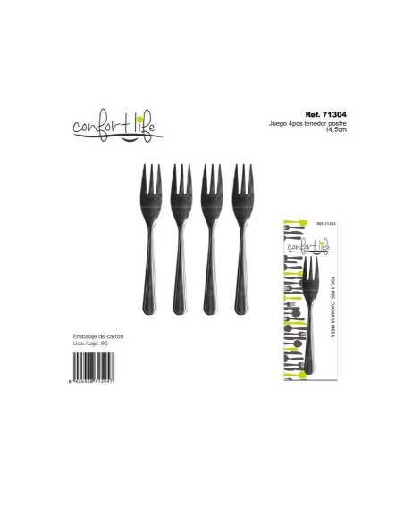 TENEDOR 14.5CM 4UND POSTRE