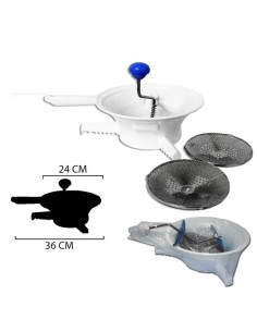 PASAPURE 2 DISCOS POLIPROPILENO