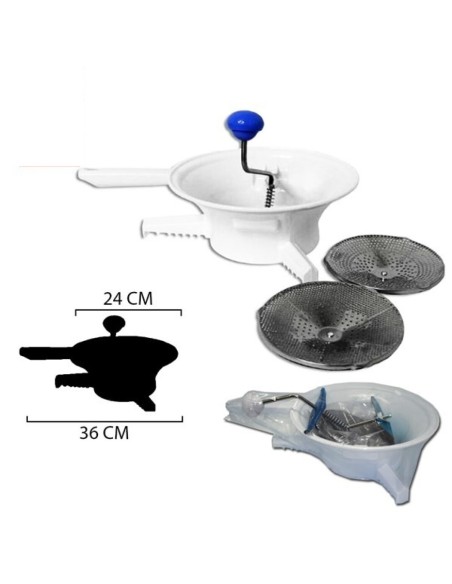 PASAPURE 2 DISCOS POLIPROPILENO