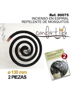 INCIENSO ESPIRAL REPELENTE DE MOSQUITOS 130MM