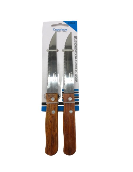CUCHILLOS 11CM 2UND MICRO MADERA COCINA