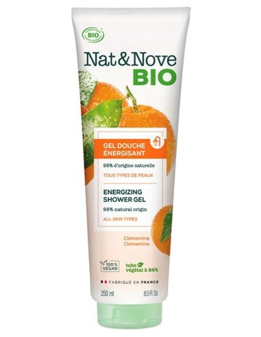 NAT&NOVE BIO GEL DE DUCHA 250 ML ENERGIA CLEMENTINA BIO ES