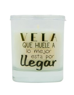 VELA MENSAJE LO MEJOR