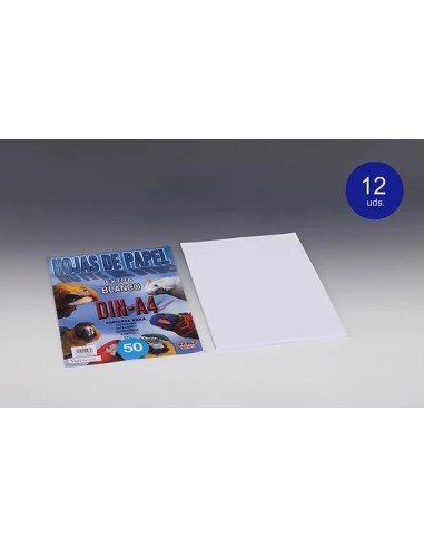 FOLIOS DIN A4 50 HOJAS