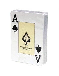 BARAJA POKER MARFIL C/PLASTICO
