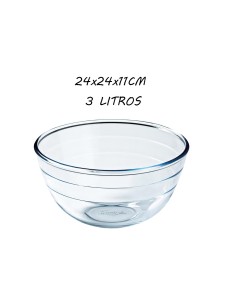 BOL 3L 24CM MEZCLADOR VIDRIO