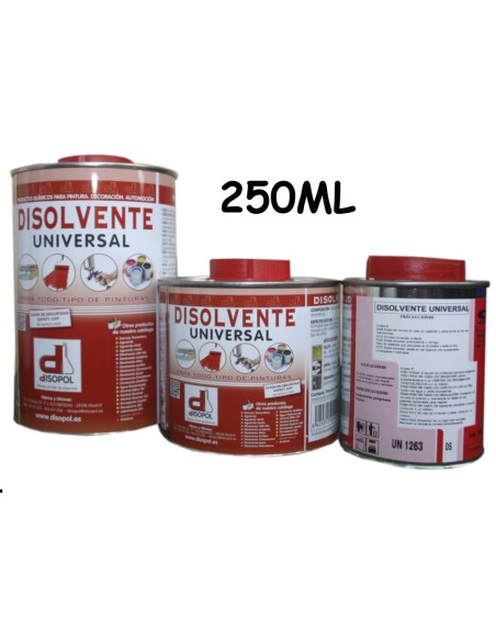 DISOLVENTE 250ML UNIVERSAL