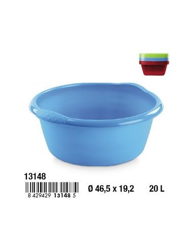 BARREÑO 20L PLASTICO FLORENCIA REDONDO