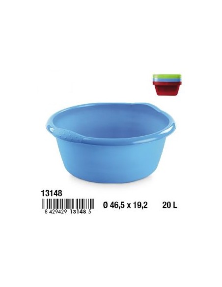 BARREÑO 20L PLASTICO FLORENCIA REDONDO
