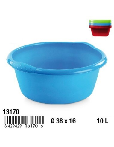 BARREÑO 10L PLASTICO FLORENCIA REDONDO
