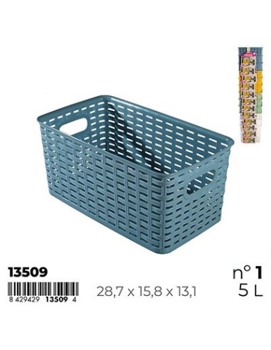 CEST0 5L 28.7X15.8X13.1CM Nº1 RATTAN LINE