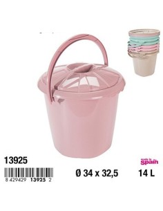 CUBO 14L BASURA STAR REDONDO