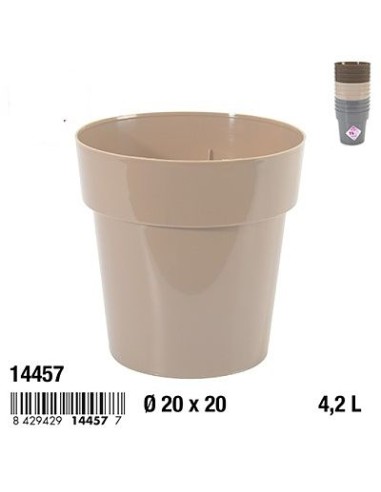MACETA 20CM MELISA REDONDA
