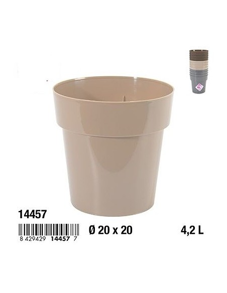 MACETA 20CM MELISA REDONDA