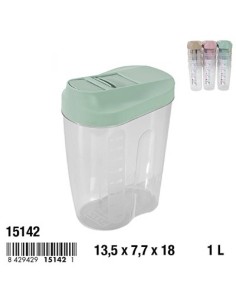 TARRO 1L VENECIA OVAL GRADUADO SURTIDO